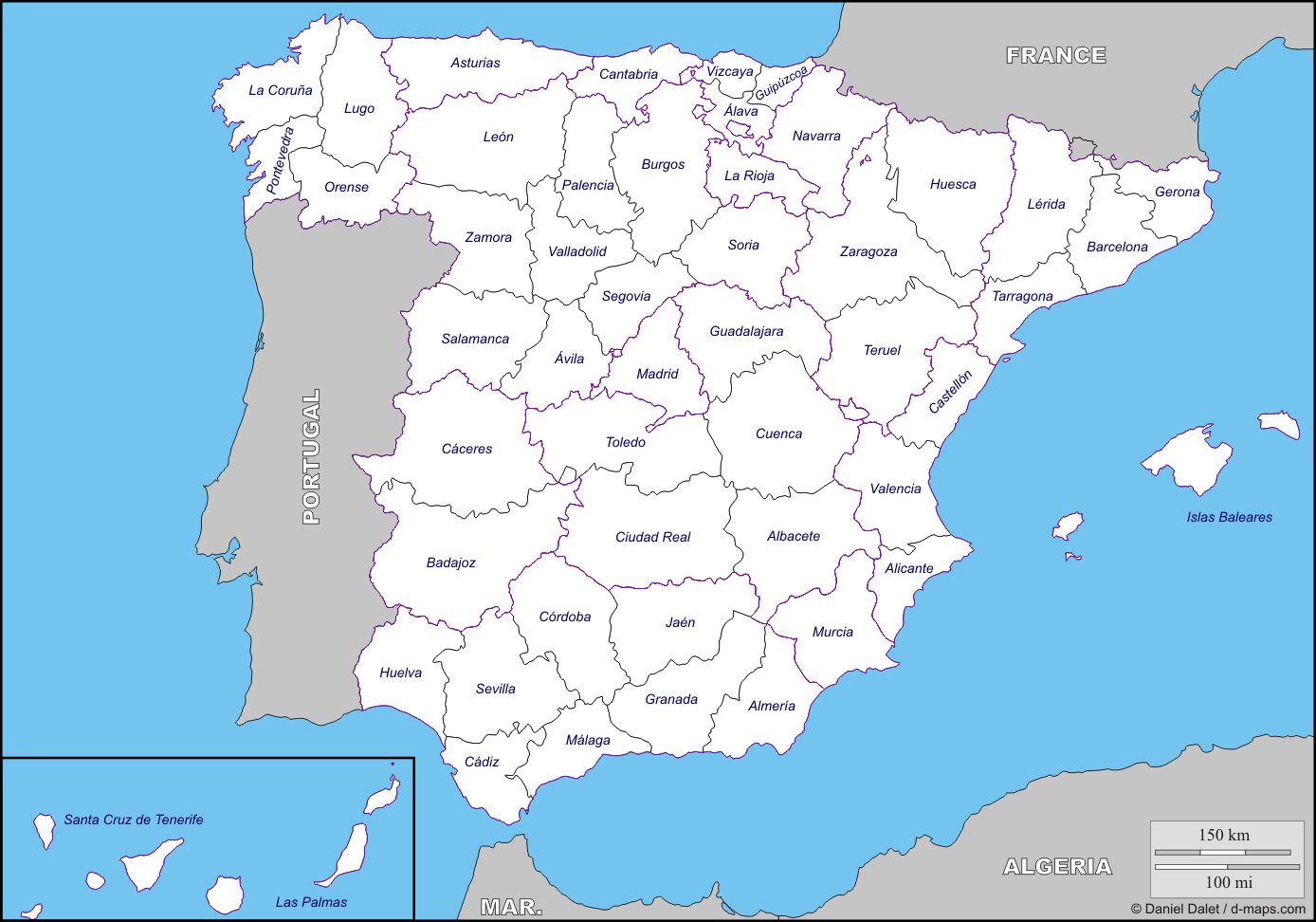 El Blog De Quinto C Mapa De EspaÑa Comunidades Y Provincias