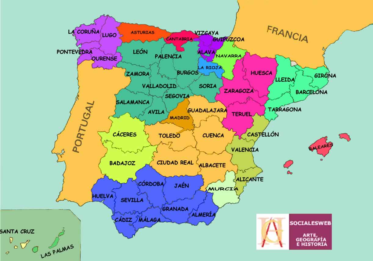 Resultat d'imatges de mapa espanya